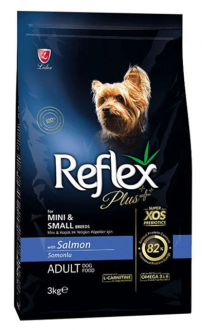 Reflex Plus Somonlu Mini ve Küçük Irk Yetişkin 8 kg Köpek Maması kullananlar yorumlar